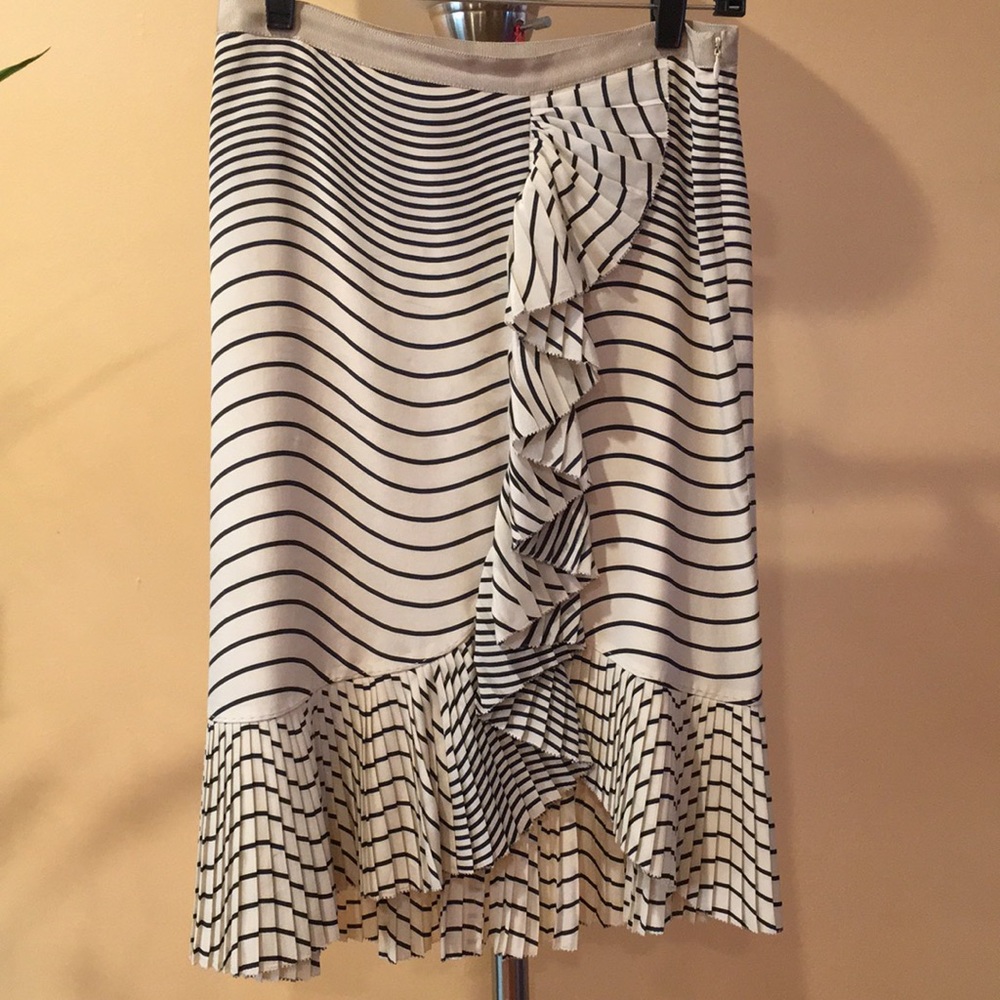 TORY BURCH silk knee-length skirt SZ4